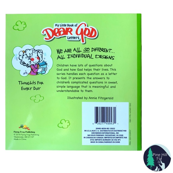 NEW My Little Book of Dear God Letters Annie Fitzgerald Set of 3 - Picture 3 of 12